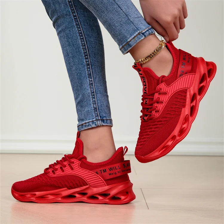 Fashion Red Casual Sneakers