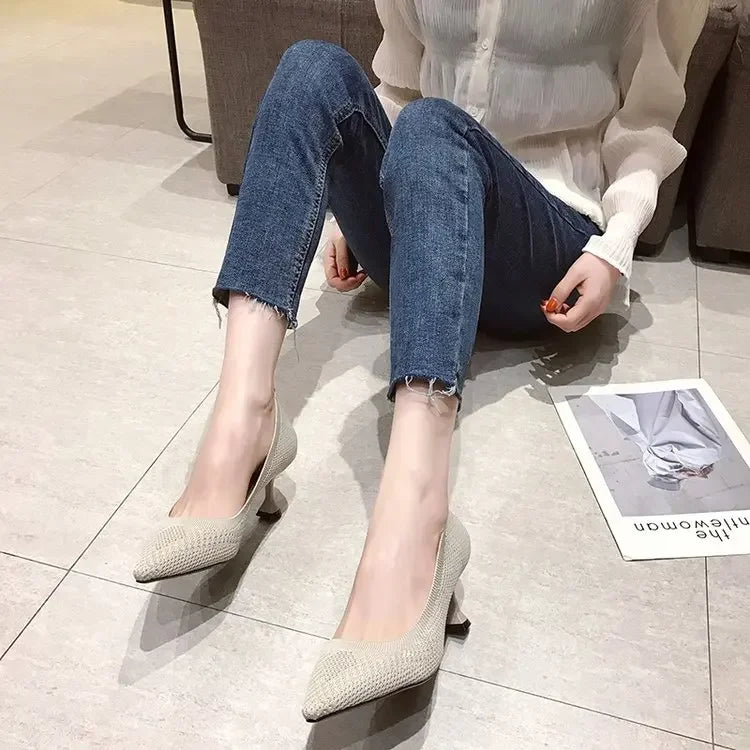 Pointed Toe Sexy Wedding Pumps