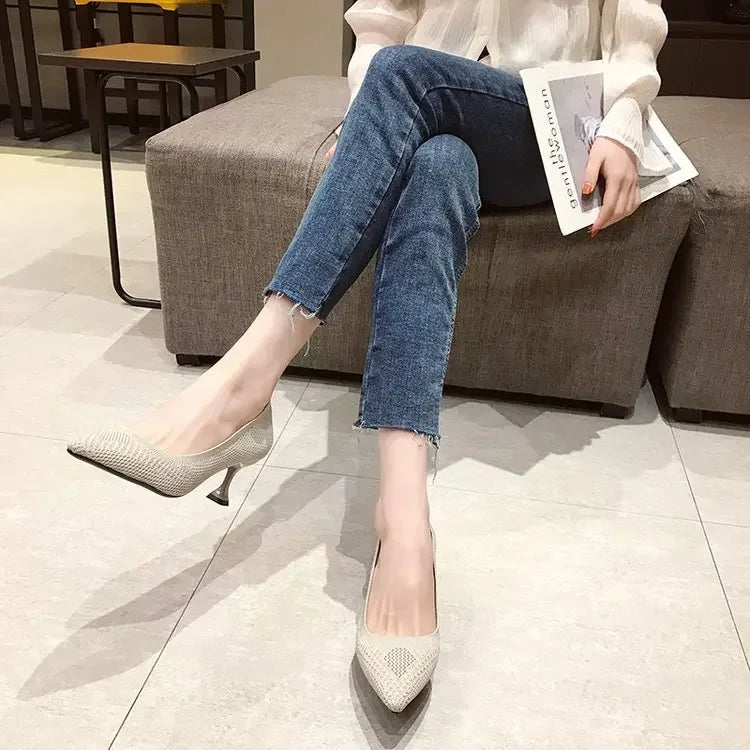 Pointed Toe Sexy Wedding Pumps