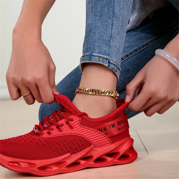 Fashion Red Casual Sneakers