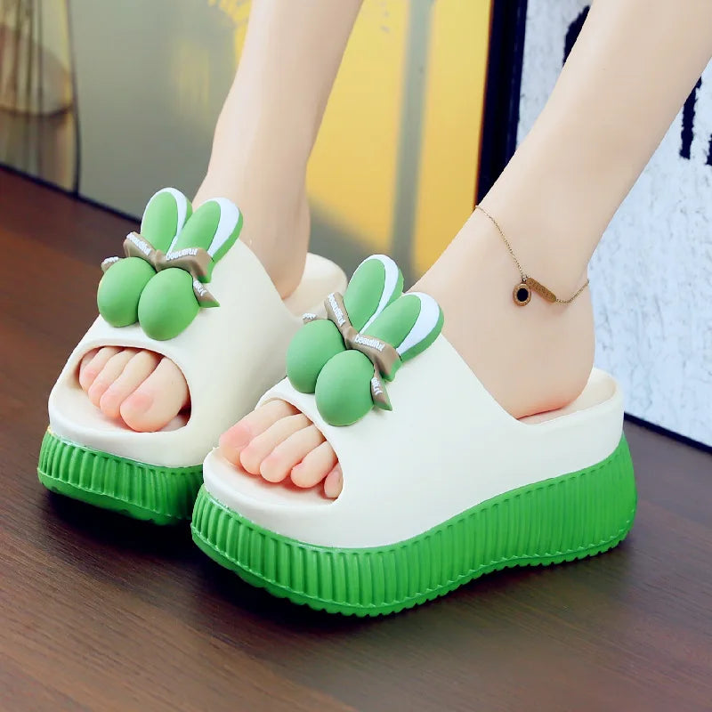 Sexy Twisted Square Toe Designer Mules