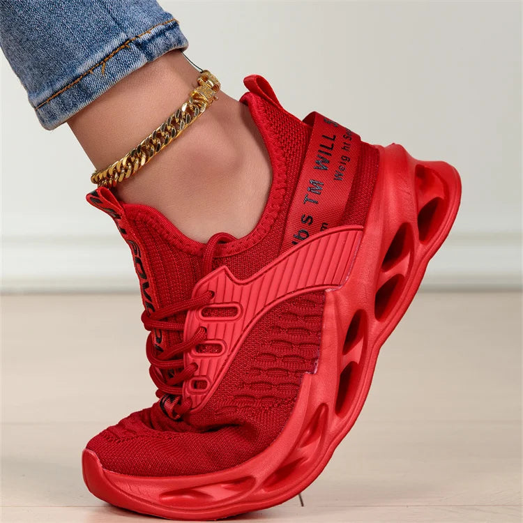 Fashion Red Casual Sneakers