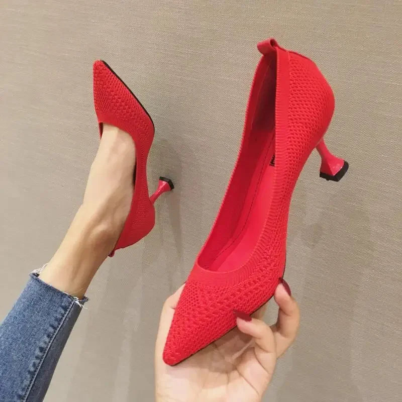 Pointed Toe Sexy Wedding Pumps