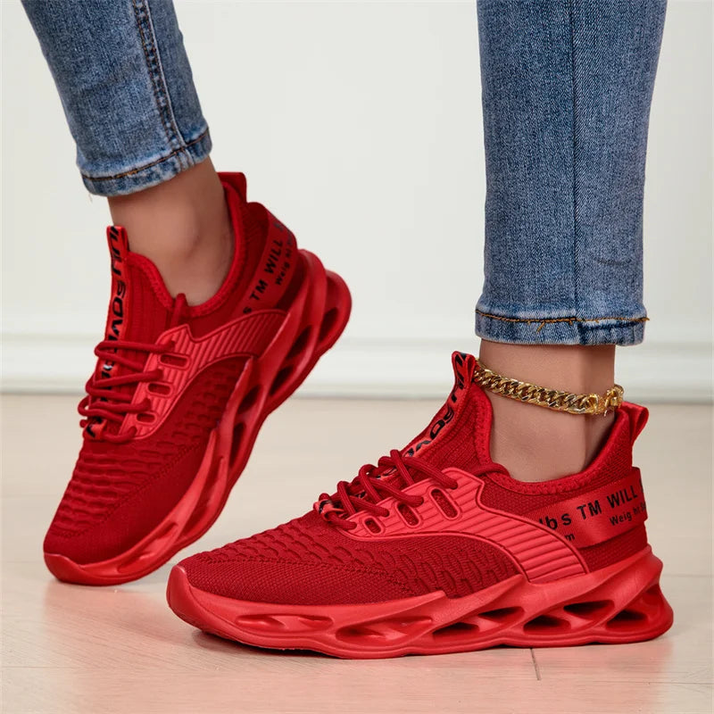 Fashion Red Casual Sneakers
