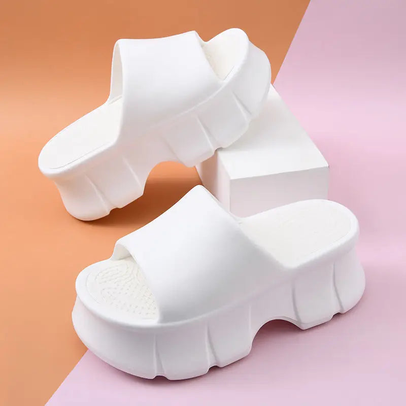 Sexy Twisted Square Toe Designer Mules