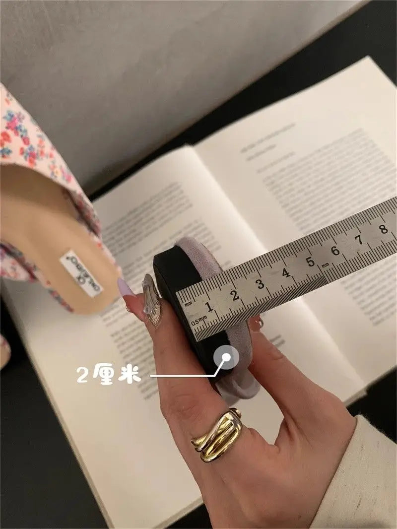 Sexy Twisted Square Toe Designer Mules