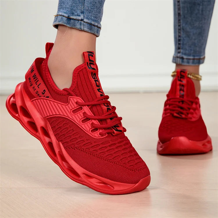 Fashion Red Casual Sneakers