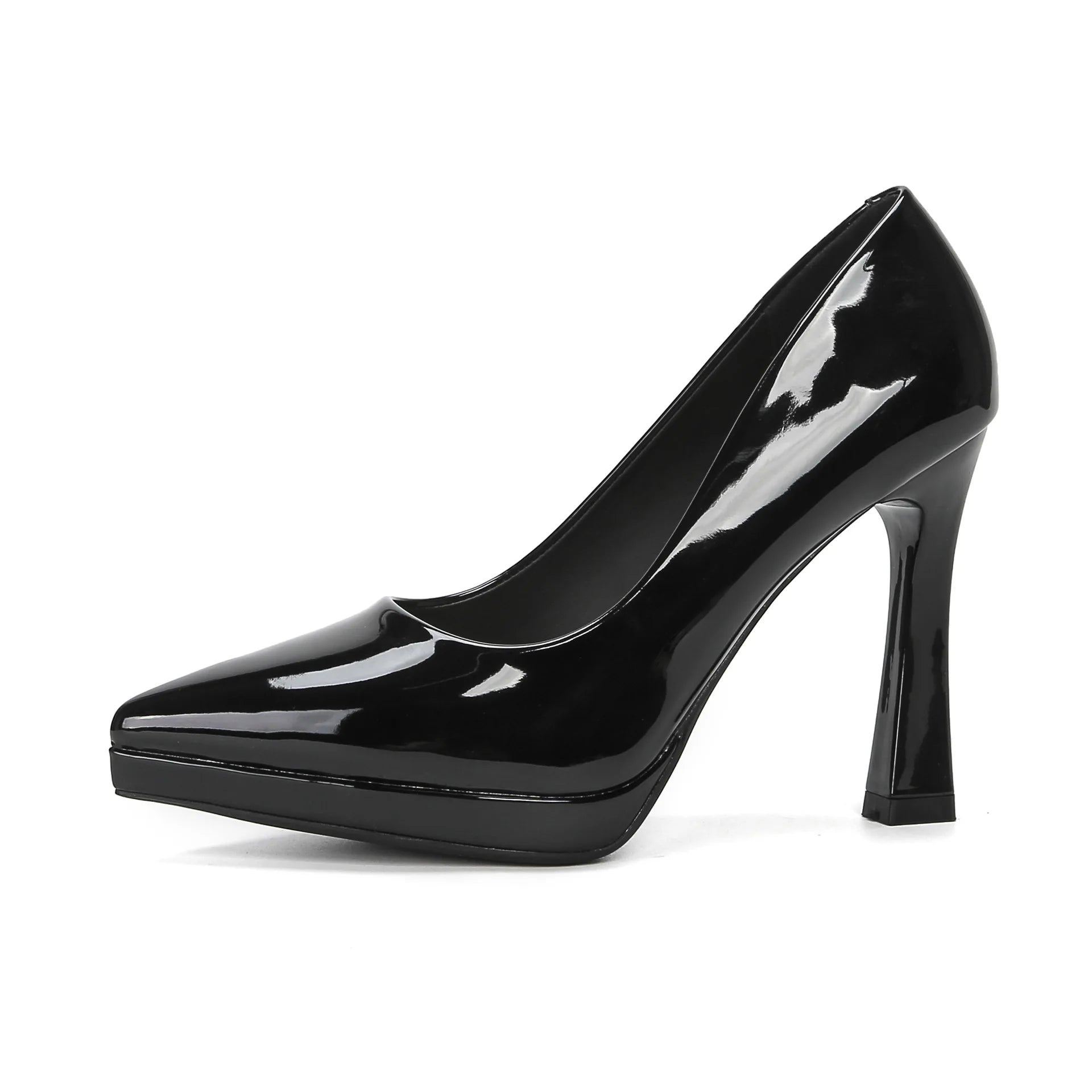 Professional Pointed Toe Patent Leather Pumps