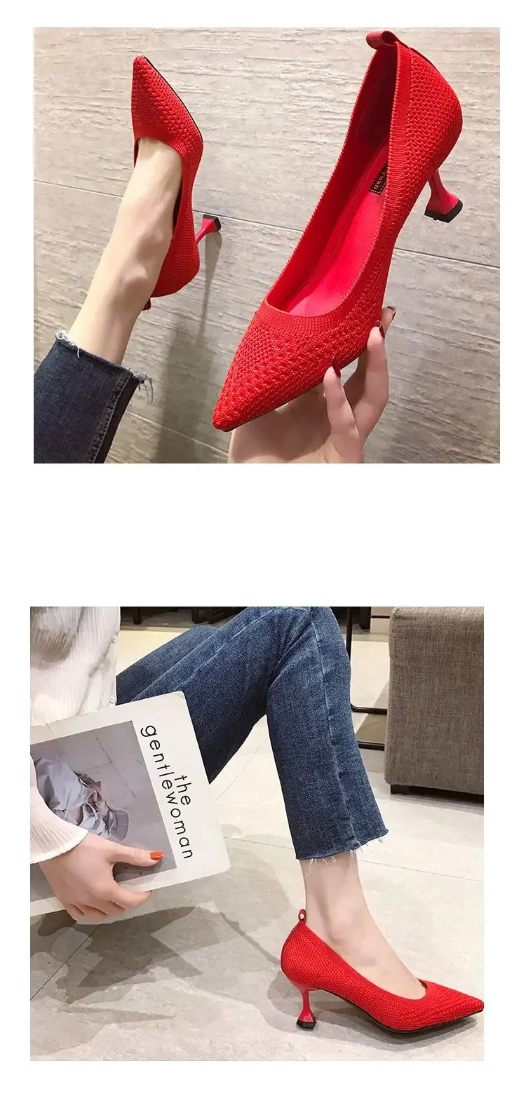 Pointed Toe Sexy Wedding Pumps