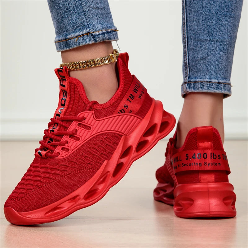 Fashion Red Casual Sneakers