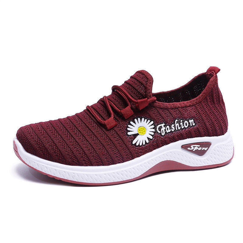 Summer Cloth Shoes Women's Small Daisy Net Shoes Women's Sports Shoes