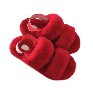 Indoor leisure flat-heel solid color slippers