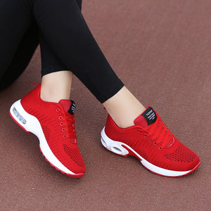 Tennis Sport Shoes Air Cushion Hollow Mesh