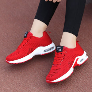 Tennis Sport Shoes Air Cushion Hollow Mesh